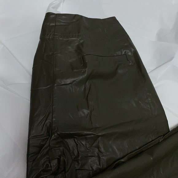 WOMEN’S Prologue Deep sea Green Rayon wide leg Pants Size 2 - Picture 4 of 10